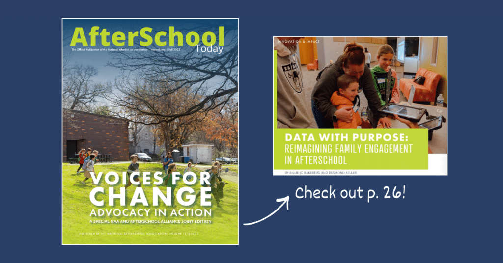 Magazine cover for AfterSchool Fall 2025 Issue